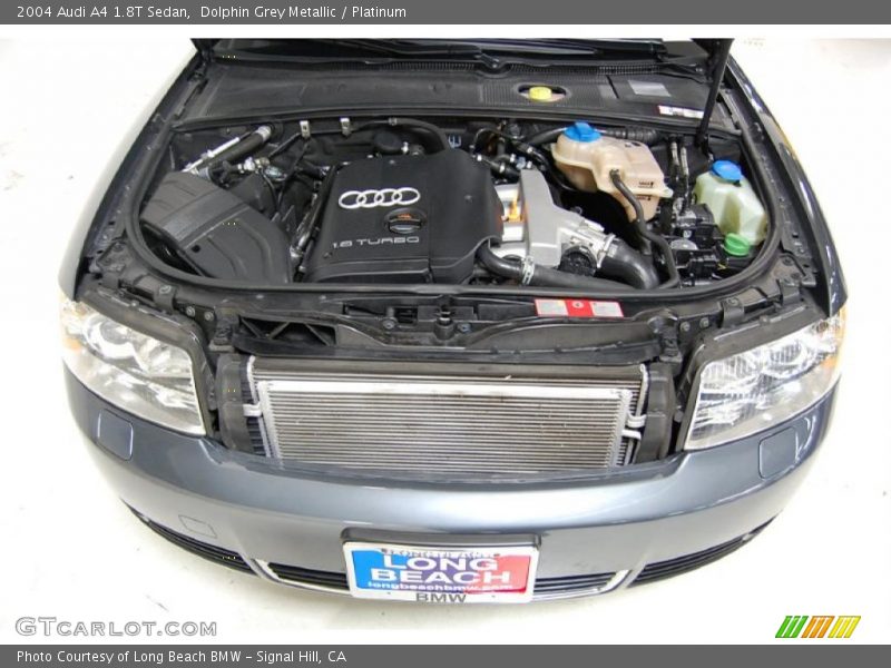 Dolphin Grey Metallic / Platinum 2004 Audi A4 1.8T Sedan