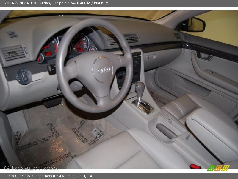 Dolphin Grey Metallic / Platinum 2004 Audi A4 1.8T Sedan