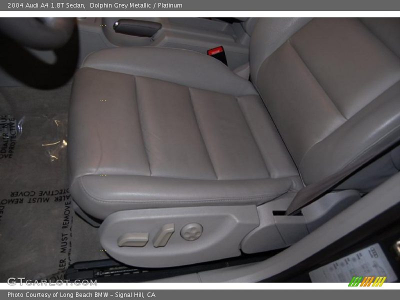 Dolphin Grey Metallic / Platinum 2004 Audi A4 1.8T Sedan