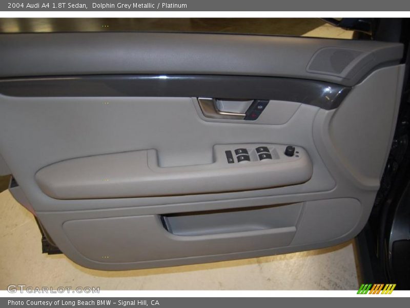 Dolphin Grey Metallic / Platinum 2004 Audi A4 1.8T Sedan