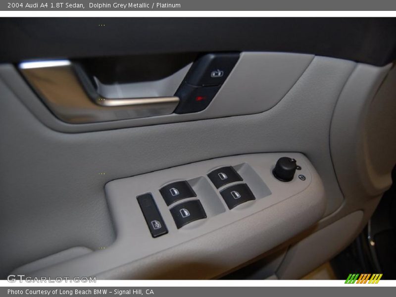 Dolphin Grey Metallic / Platinum 2004 Audi A4 1.8T Sedan