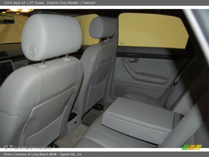 Dolphin Grey Metallic / Platinum 2004 Audi A4 1.8T Sedan