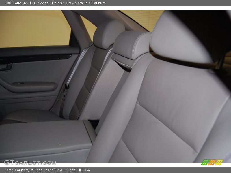 Dolphin Grey Metallic / Platinum 2004 Audi A4 1.8T Sedan
