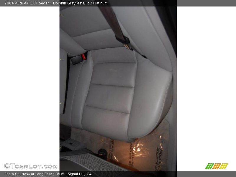 Dolphin Grey Metallic / Platinum 2004 Audi A4 1.8T Sedan