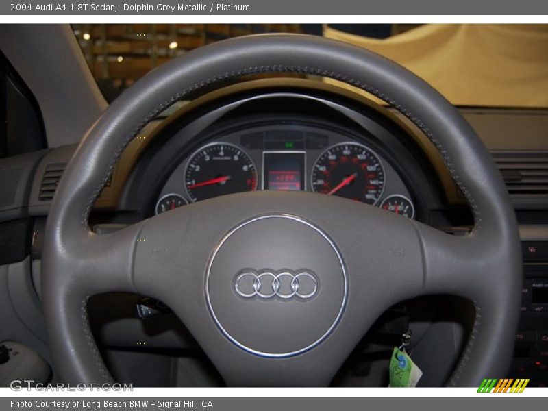Dolphin Grey Metallic / Platinum 2004 Audi A4 1.8T Sedan