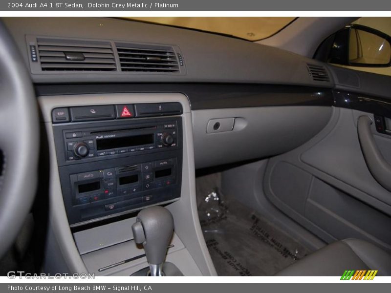 Dolphin Grey Metallic / Platinum 2004 Audi A4 1.8T Sedan