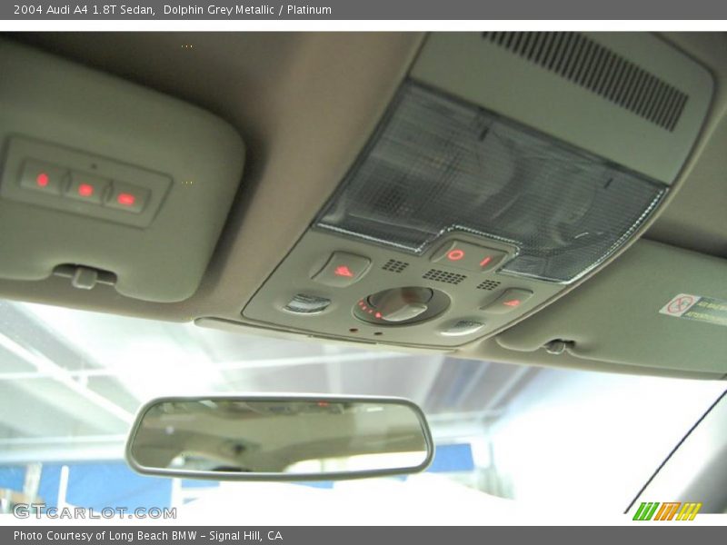 Dolphin Grey Metallic / Platinum 2004 Audi A4 1.8T Sedan