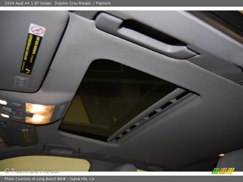 Dolphin Grey Metallic / Platinum 2004 Audi A4 1.8T Sedan