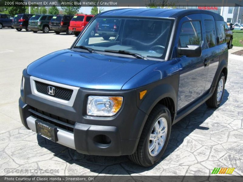Atomic Blue Metallic / Gray/Blue 2006 Honda Element EX AWD