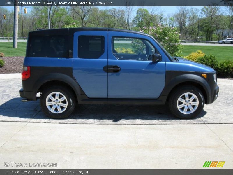 Atomic Blue Metallic / Gray/Blue 2006 Honda Element EX AWD