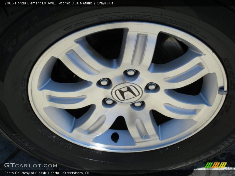 Atomic Blue Metallic / Gray/Blue 2006 Honda Element EX AWD