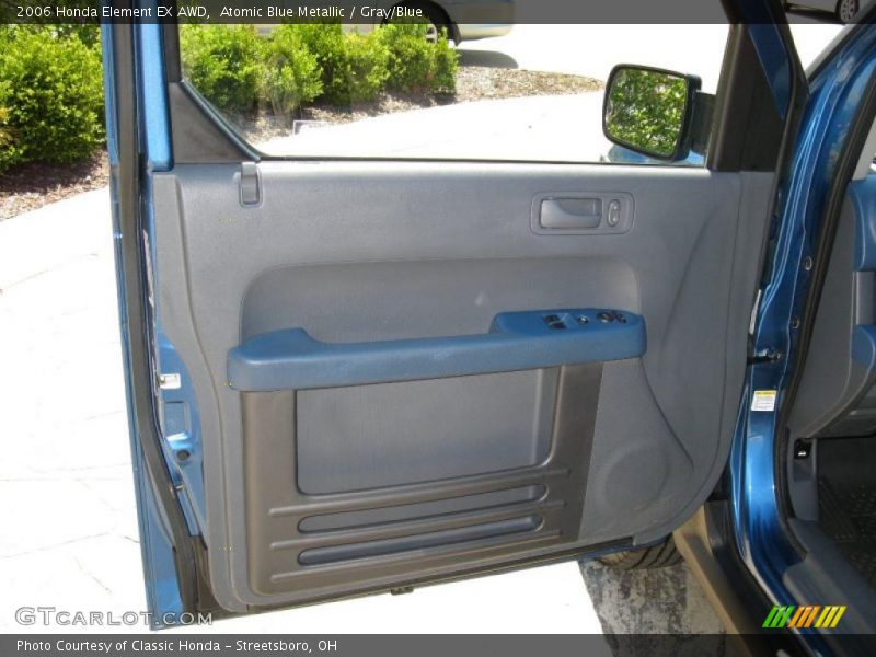 Atomic Blue Metallic / Gray/Blue 2006 Honda Element EX AWD