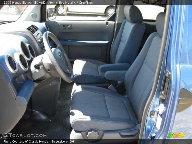 Atomic Blue Metallic / Gray/Blue 2006 Honda Element EX AWD
