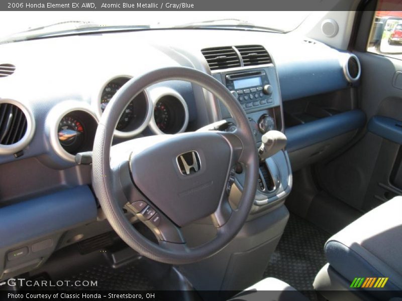 Atomic Blue Metallic / Gray/Blue 2006 Honda Element EX AWD