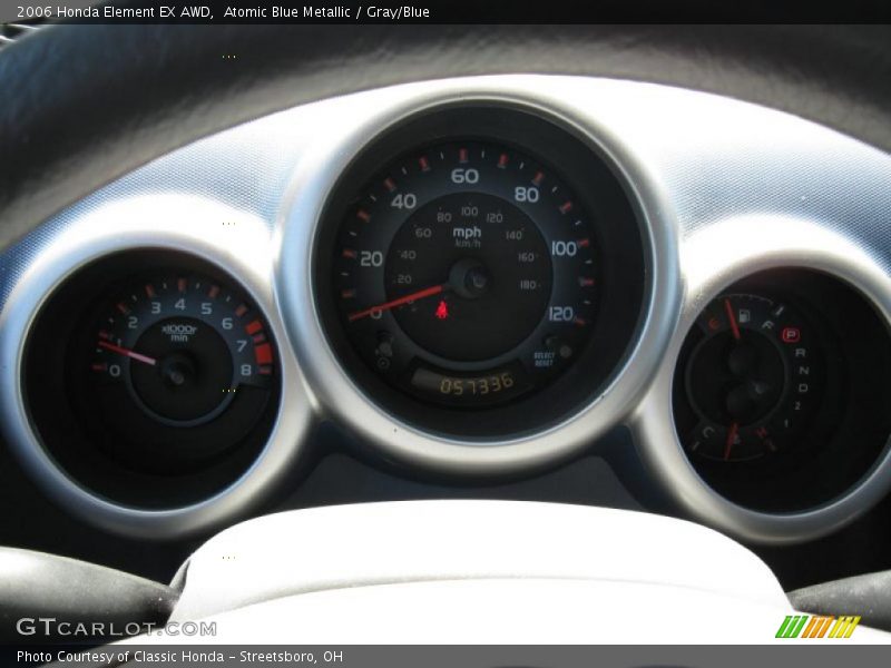 Atomic Blue Metallic / Gray/Blue 2006 Honda Element EX AWD