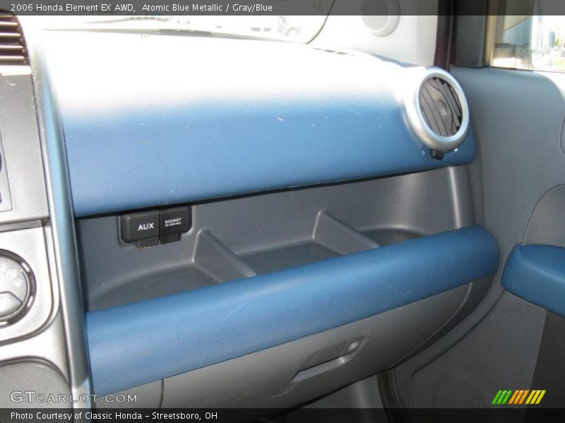 Atomic Blue Metallic / Gray/Blue 2006 Honda Element EX AWD