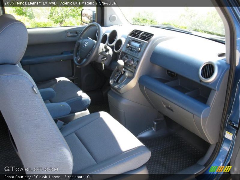 Atomic Blue Metallic / Gray/Blue 2006 Honda Element EX AWD