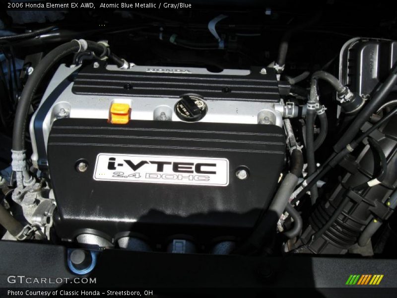 Atomic Blue Metallic / Gray/Blue 2006 Honda Element EX AWD
