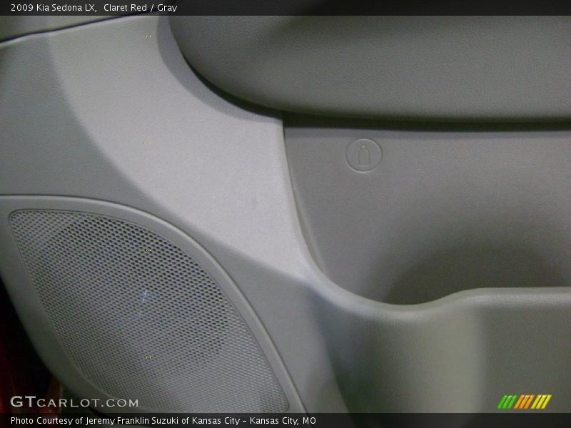 Claret Red / Gray 2009 Kia Sedona LX