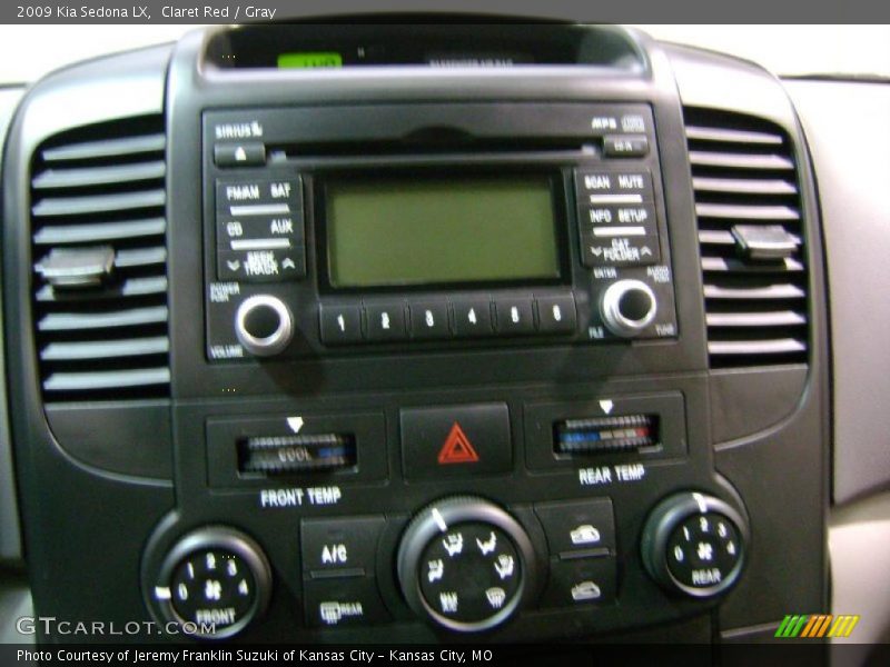 Claret Red / Gray 2009 Kia Sedona LX