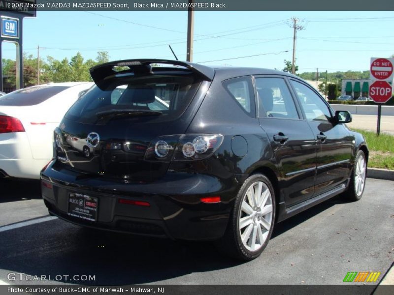 Black Mica / MAZDASPEED Black 2008 Mazda MAZDA3 MAZDASPEED Sport