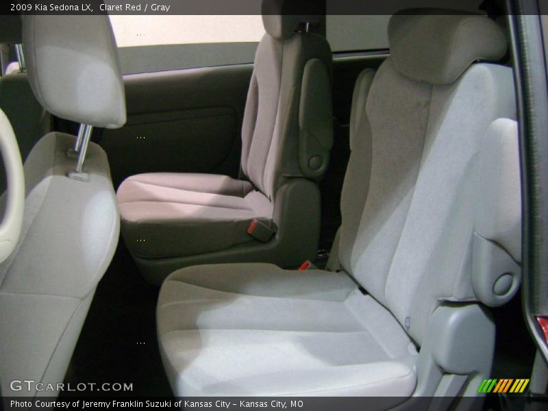 Claret Red / Gray 2009 Kia Sedona LX