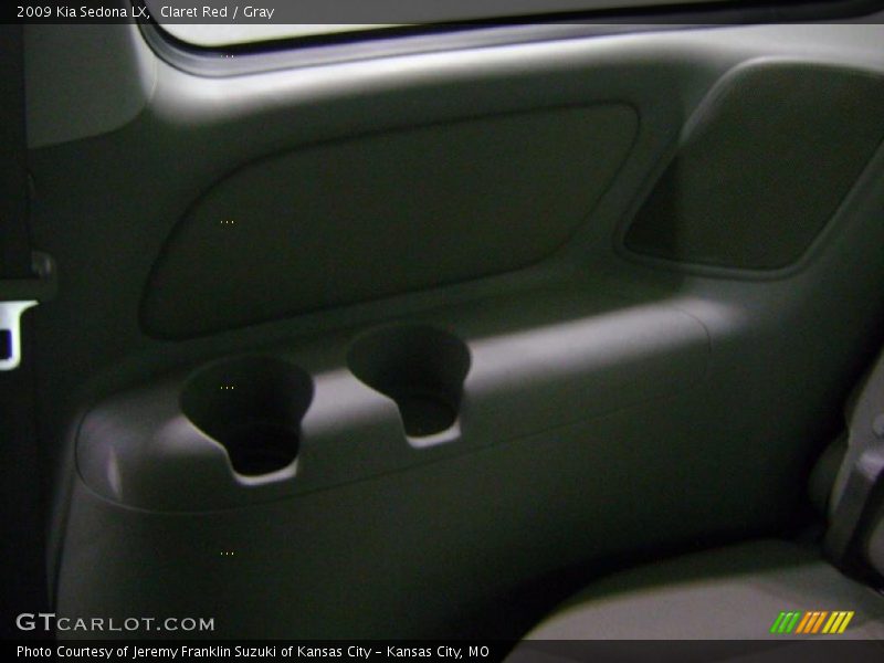 Claret Red / Gray 2009 Kia Sedona LX