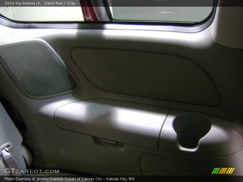 Claret Red / Gray 2009 Kia Sedona LX