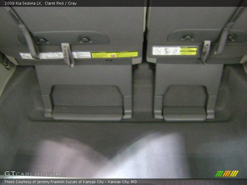 Claret Red / Gray 2009 Kia Sedona LX