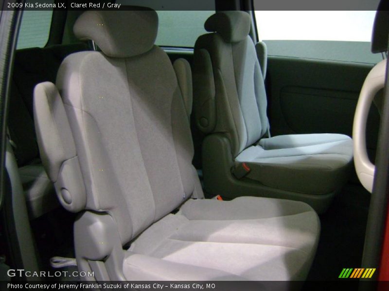 Claret Red / Gray 2009 Kia Sedona LX