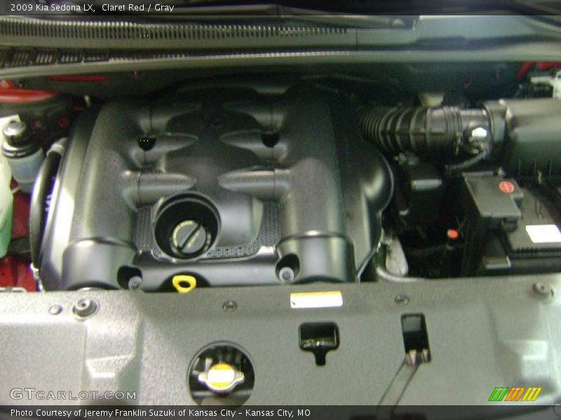 Claret Red / Gray 2009 Kia Sedona LX