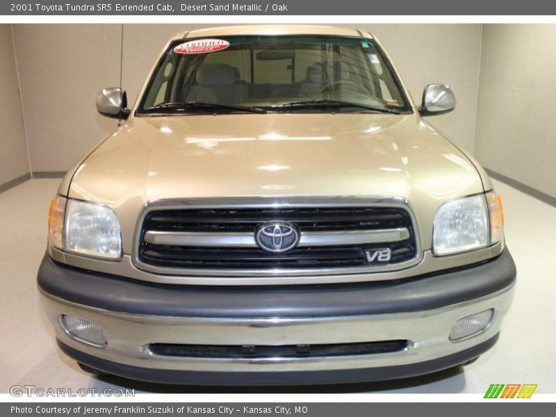 Desert Sand Metallic / Oak 2001 Toyota Tundra SR5 Extended Cab