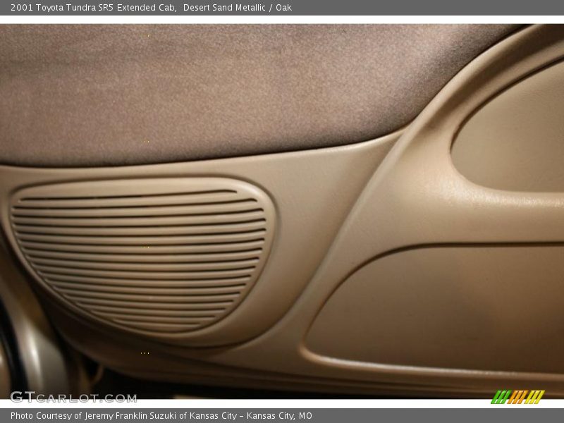 Desert Sand Metallic / Oak 2001 Toyota Tundra SR5 Extended Cab