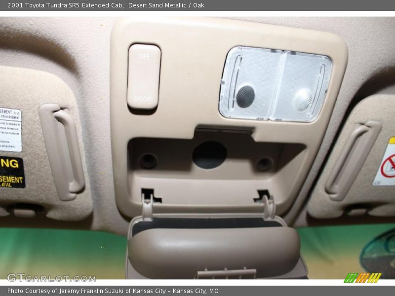 Desert Sand Metallic / Oak 2001 Toyota Tundra SR5 Extended Cab