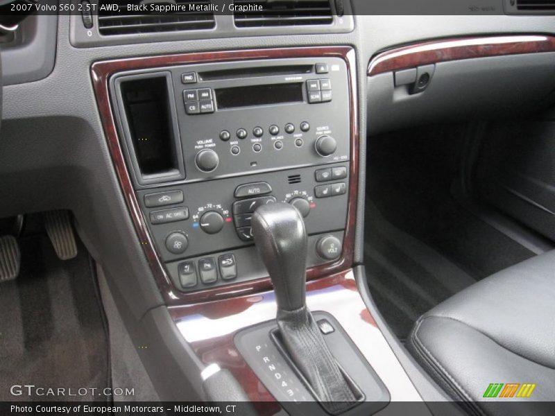 Black Sapphire Metallic / Graphite 2007 Volvo S60 2.5T AWD