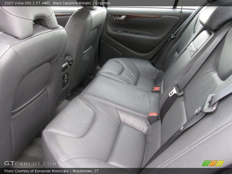 Black Sapphire Metallic / Graphite 2007 Volvo S60 2.5T AWD