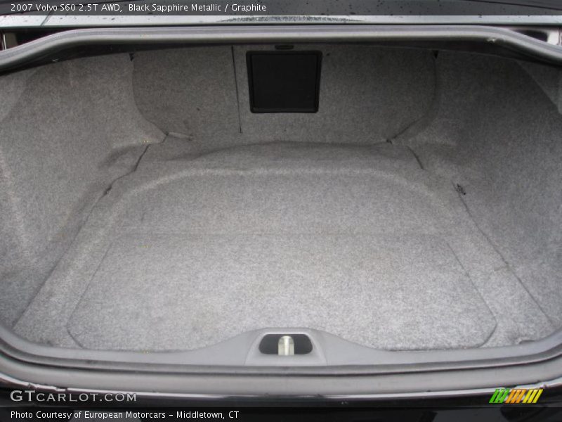 Black Sapphire Metallic / Graphite 2007 Volvo S60 2.5T AWD