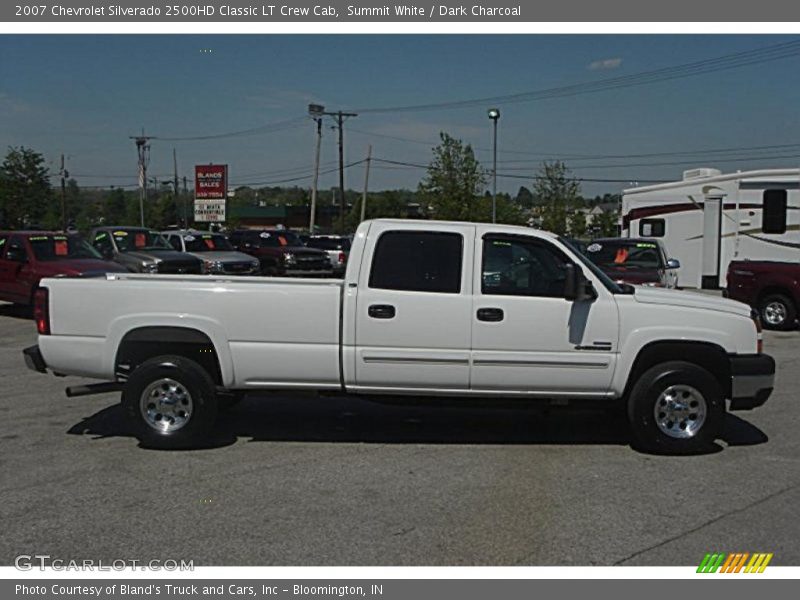 Summit White / Dark Charcoal 2007 Chevrolet Silverado 2500HD Classic LT Crew Cab