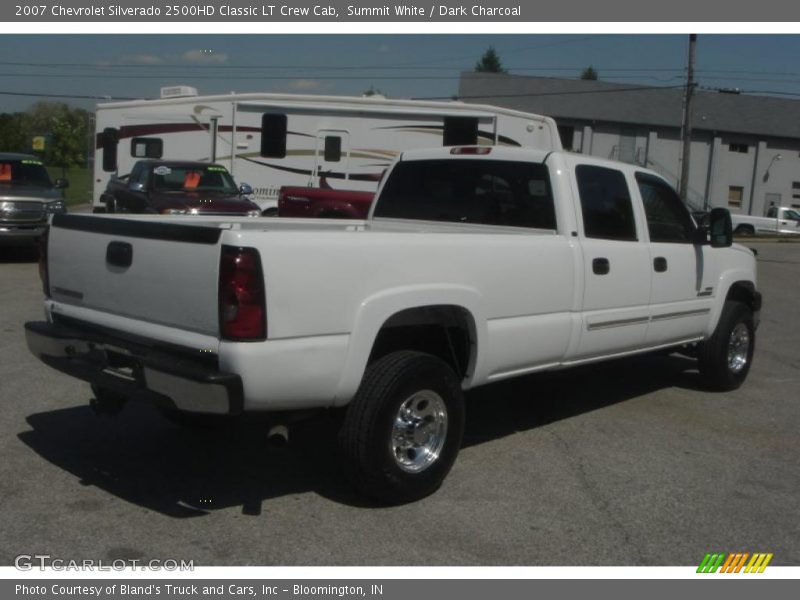 Summit White / Dark Charcoal 2007 Chevrolet Silverado 2500HD Classic LT Crew Cab