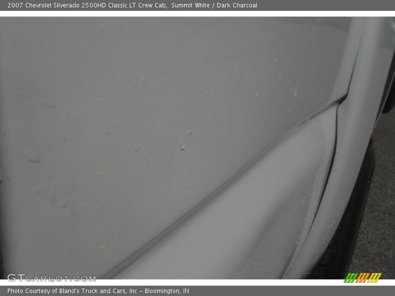Summit White / Dark Charcoal 2007 Chevrolet Silverado 2500HD Classic LT Crew Cab