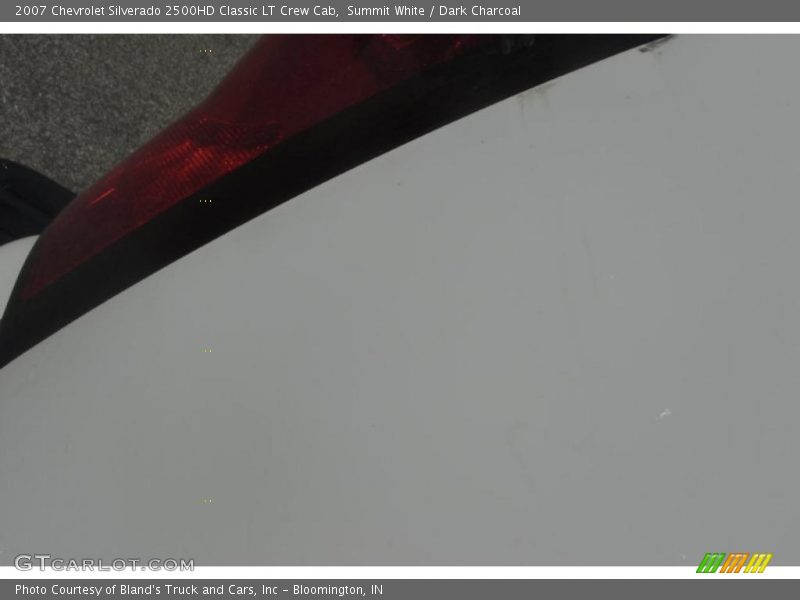 Summit White / Dark Charcoal 2007 Chevrolet Silverado 2500HD Classic LT Crew Cab