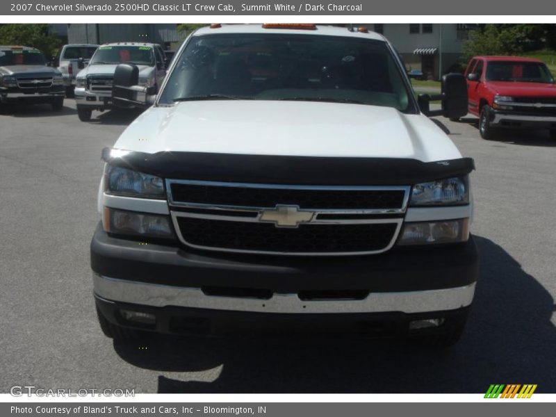 Summit White / Dark Charcoal 2007 Chevrolet Silverado 2500HD Classic LT Crew Cab