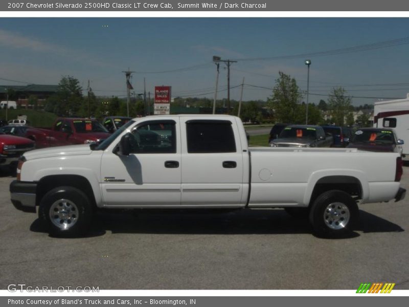 Summit White / Dark Charcoal 2007 Chevrolet Silverado 2500HD Classic LT Crew Cab