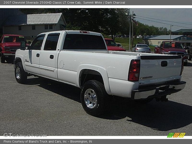 Summit White / Dark Charcoal 2007 Chevrolet Silverado 2500HD Classic LT Crew Cab