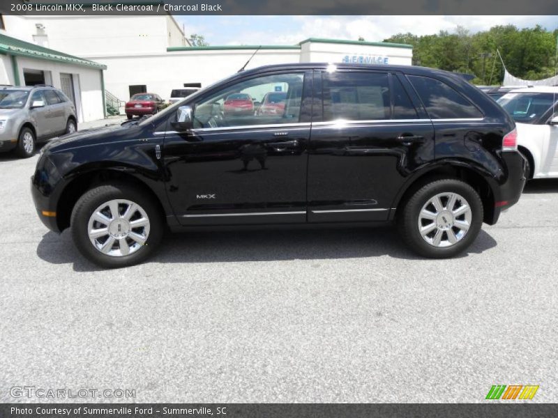 Black Clearcoat / Charcoal Black 2008 Lincoln MKX