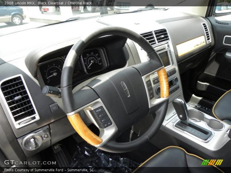 Black Clearcoat / Charcoal Black 2008 Lincoln MKX
