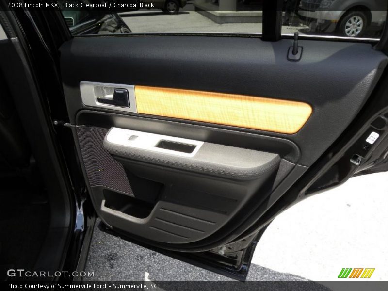 Black Clearcoat / Charcoal Black 2008 Lincoln MKX