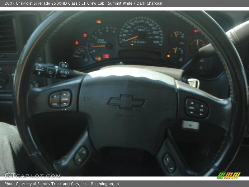 Summit White / Dark Charcoal 2007 Chevrolet Silverado 2500HD Classic LT Crew Cab