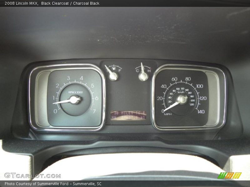 Black Clearcoat / Charcoal Black 2008 Lincoln MKX