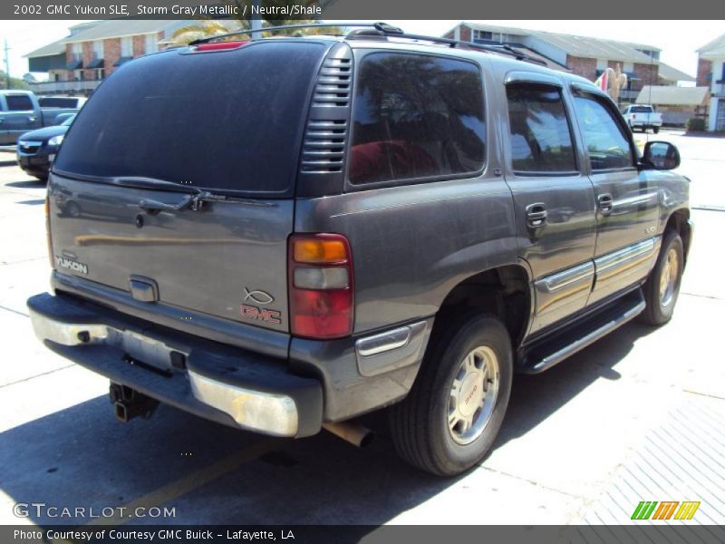 Storm Gray Metallic / Neutral/Shale 2002 GMC Yukon SLE